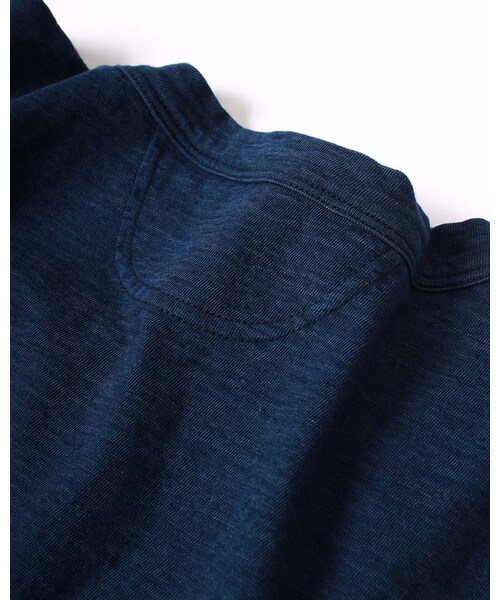 45R（フォーティファイブアール）の「インディゴ45星T-SHIRT（トップス・メンズ・かちんインディゴ・3-M/4-L/5-XL）」の6枚目の写真