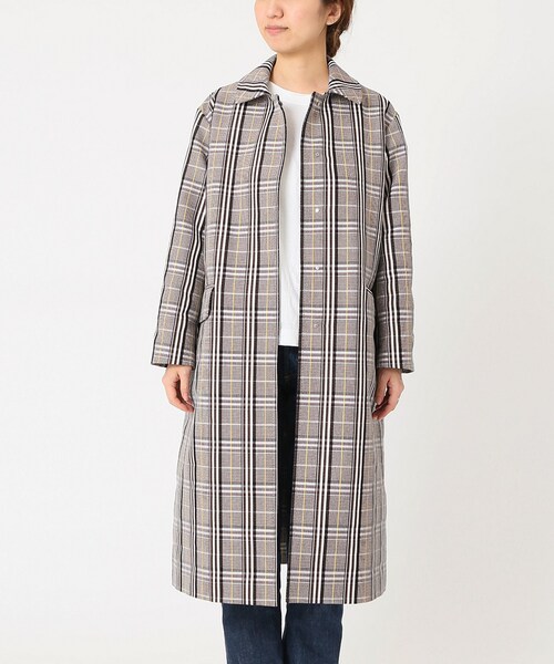 FRAMeWORK（フレームワーク）の「グレンチェック コクーンコート