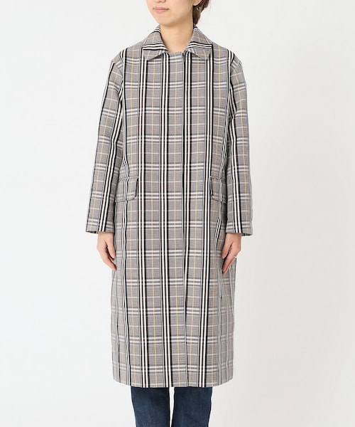 FRAMeWORK（フレームワーク）の「グレンチェック コクーンコート