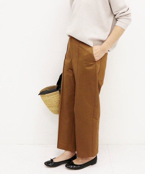 IENA（イエナ）の「キャメル（パンツ・キャメル/34/在庫あり/36/38/40）」の22枚目の写真