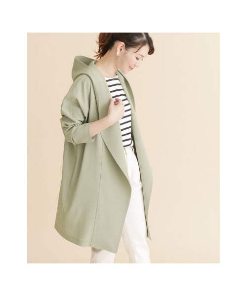 【今だけSALE】URBAN RESEARCH ROSSO ガウンフードコート URBAN RESEARCH ROSSO WOMEN（アーバンリサーチ ロッソ）の「ガウン