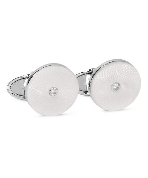 dunhill mother of pearl cufflinks