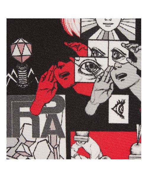 PRADA（プラダ）の「Prada 7cm James Jean Printed Silk-Faille