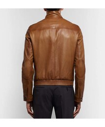 PRADA（プラダ）の「Prada Leather Café Racer Jacket