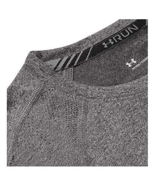 Under Armour - Swyft Slim-Fit Mélange Threadborne HeatGear T-Shirt - Men - Gray  Under Armour