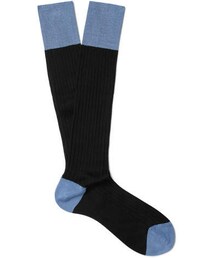 PRADA | Prada Two-Tone Cotton Socks(ソックス/靴下)