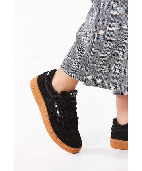 Reebok（リーボック）の「Reebok Club C 85 MS Gum Sole Sneaker（スニーカー・レディース・Black・W 10/m 8.5/W 5/m 3.5/W 6.5/m 5/W 6/m 4.5/W 7.5/m 6/W 7/m 5.5/W 8.5/m 7/W 8/m 6.5/W 9.5/m 8/W 9/m 7.5）」の4枚目の写真
