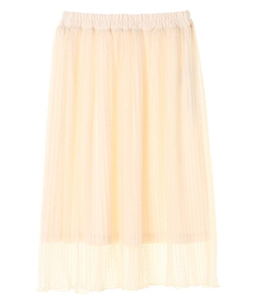 E hyphen world gallery（イーハイフンワールドギャラリー）の「・ドットプリーツスカート（スカート・アイボリー/ブラック/ベージュ・F）」の8枚目の写真