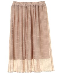 E hyphen world gallery | ・ドットプリーツスカート(スカート)