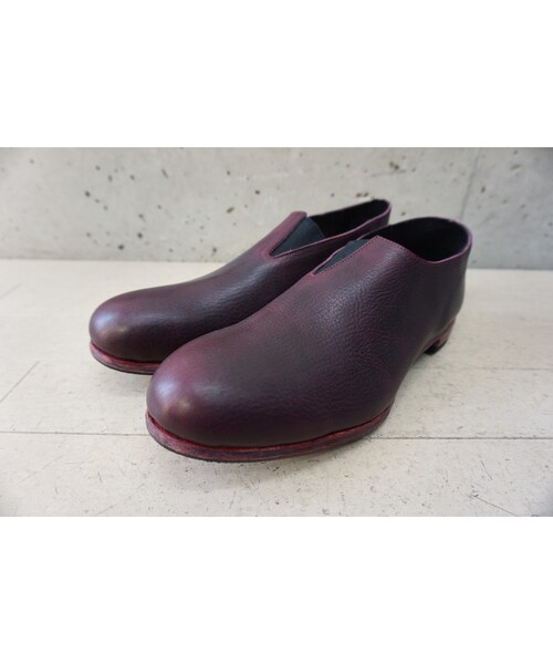 Portaille（ポルタユ）の「portaille　スリッポン(ステアハードワックス・ボルドー)（その他シューズ・メンズ・その他）」の2枚目の写真