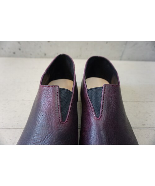 Portaille（ポルタユ）の「portaille　スリッポン(ステアハードワックス・ボルドー)（その他シューズ・メンズ・その他）」の6枚目の写真