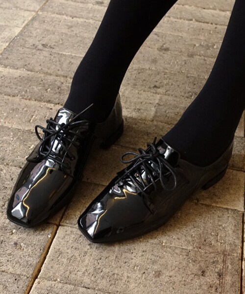 DHOLIC(ディーホリック)の「2TYPEレースアップシューズ(その他シューズ・レディース・ブラック/その他・230/235/240/245/250)」の1枚目の写真