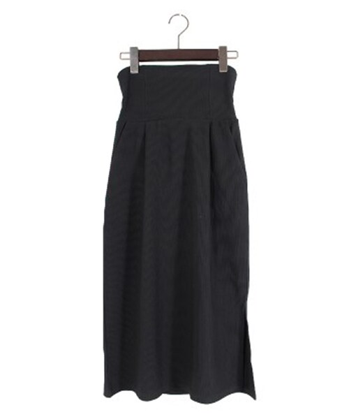 STYLEBLOCK（スタイルブロック）の「バックリボンスカート（スカート・レディース・ライトベージュ/キャメル/ピンク/ブラック・M）」の2枚目の写真