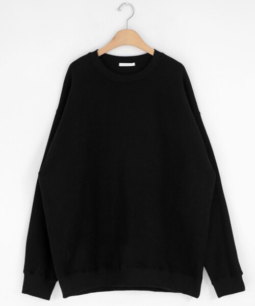 DHOLIC（ディーホリック）の「裏起毛オーバーサイズスウェット（スウェット・レディース・ブラウン/ピンク/ブラック/グリーン・FREE）」の2枚目の写真