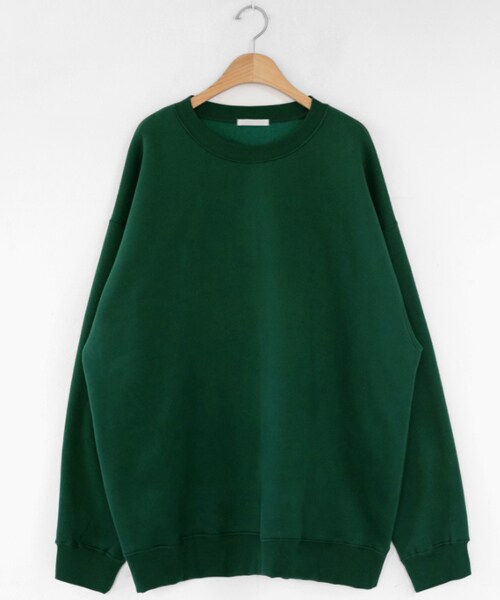 DHOLIC（ディーホリック）の「裏起毛オーバーサイズスウェット（スウェット・レディース・ブラウン/ピンク/ブラック/グリーン・FREE）」の3枚目の写真