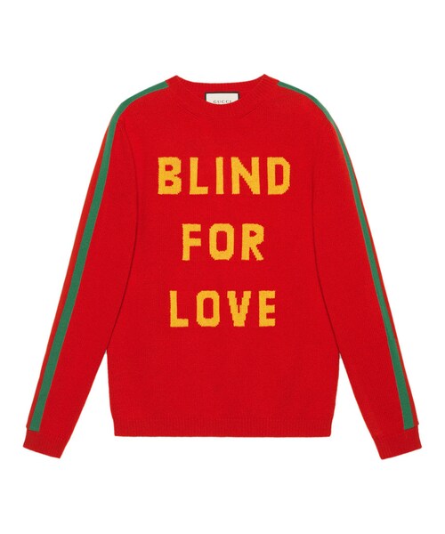 GUCCI（グッチ）の「Gucci - Blind for Love セーター - men - ウール 