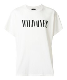 AMIRI アミリ Wild Ones Tee ワイルドワンズ プリント Tシャツ 半袖カットソー グレー
