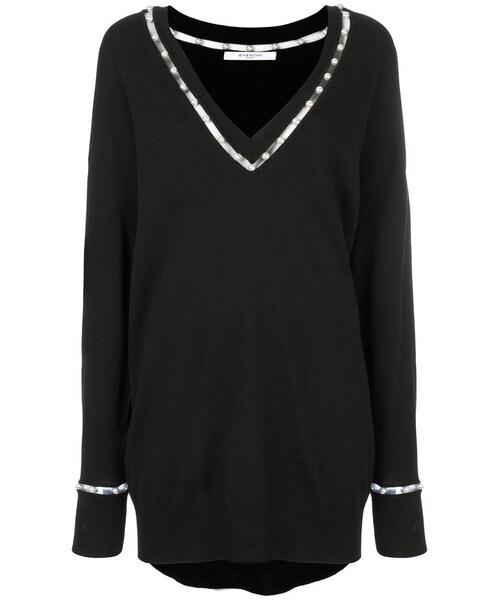 GIVENCHY（ジバンシイ）の「Givenchy - パールディテール セーター