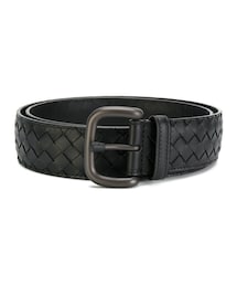 BOTTEGA VENETA | Bottega Veneta - イントレチャート ベルト - men - カーフレザー/metal - 85(ベルト)