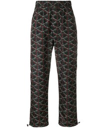 Palm Angels | Palm Angels - ロゴプリント トラックパンツ - men - ポリアミド - XS(その他パンツ)