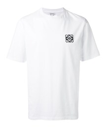 LOEWE（ロエベ）の「Loewe - ロゴ刺繍 Tシャツ - men - コットン