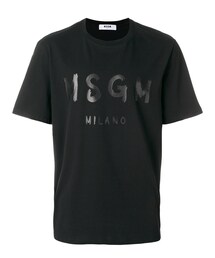 MSGM | MSGM - ロゴ Tシャツ - men - コットン - S(Tシャツ/カットソー)