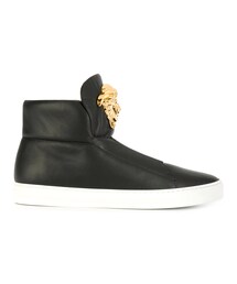 VERSACE | Versace - Palazzo ハイカットスニーカー - men - レザー/rubber - 39(スニーカー)