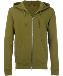 BALMAIN | Balmain - ジップアップ パーカー - men - コットン - M(パーカー)