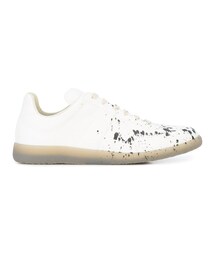 Maison Margiela | Maison Margiela - Replica ペンキ スニーカー - men - コットン/レザー/rubber - 39.5(スニーカー)