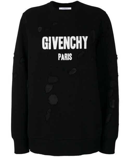Givenchy（ジバンシィ）の「Givenchy - ダメージ スウェットシャツ 