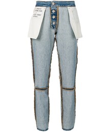 UNRAVEL PROJECT アンレーベルプロジェクト　ma-1 デニム UNRAVEL PROJECT アンレーベルプロジェクト ma-1 デニム メンズ