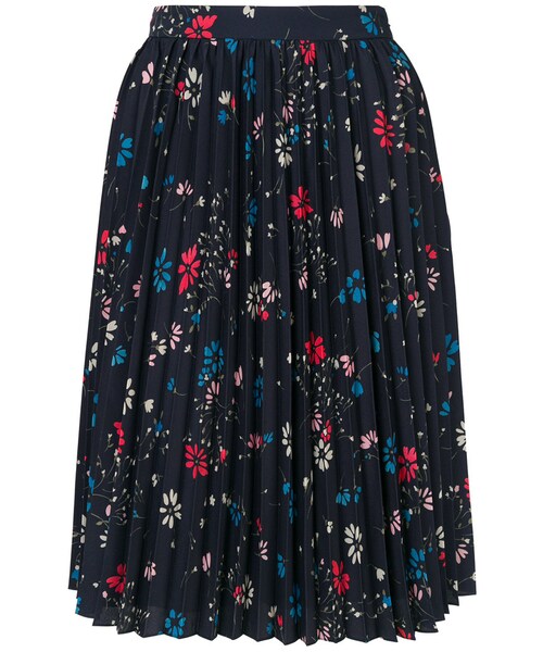 BALENCIAGA バレンシアガ ウエストロゴ プリーツ スカート BALENCIAGA バレンシアガ ウエストロゴ プリーツ スカート BALENCIAGA