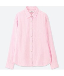 UNIQLO | プレミアムリネンシャツ（長袖）(シャツ/ブラウス)