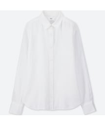 UNIQLO | プレミアムリネンシャツ（長袖）(シャツ/ブラウス)