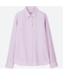 UNIQLO | プレミアムリネンシャツ（長袖）(シャツ/ブラウス)