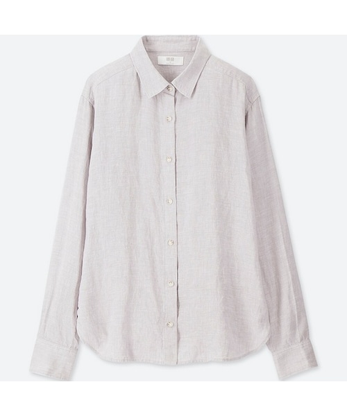 UNIQLO（ユニクロ）の「プレミアムリネンシャツ（長袖）（シャツ
