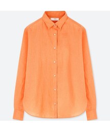 UNIQLO | プレミアムリネンシャツ（長袖）(シャツ/ブラウス)