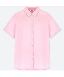 UNIQLO | レーヨンエアリーブラウス（半袖）(シャツ/ブラウス)
