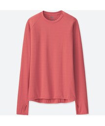 UNIQLO | エアリズムUVカットメッシュT（長袖）＋E(Tシャツ/カットソー)