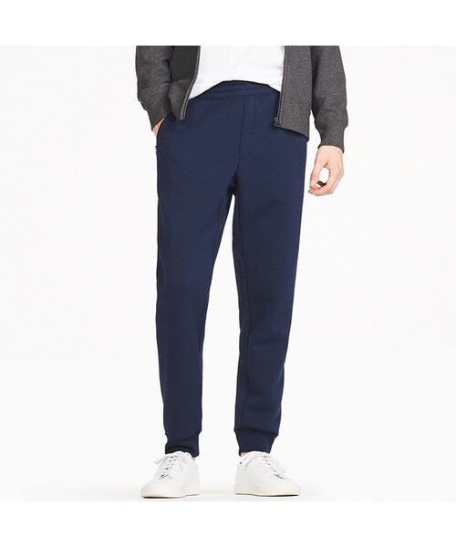 UNIQLO（ユニクロ）の「ドライストレッチスウェットパンツ（その他パンツ・メンズ・BLACK 09/GRAY 03/DARK GRAY 08/NAVY 69・3XL/XS/XL/L/M/S/4XL/XXL）」の4枚目の写真