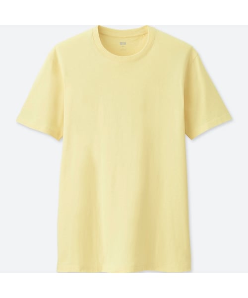 UNIQLO（ユニクロ）の「スーピマコットンクルーネックT（半袖）（Tシャツ/カットソー・メンズ・WHITE 00/BLUE 64/WINE 18/DARK GREEN 58/NAVY 69/BLACK 09/DARK GRAY 08/YELLOW 41/PINK 12/GRAY 03・3XL/4XL/XL/S/XS/M/XXL/L）」の8枚目の写真