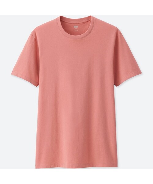 UNIQLO（ユニクロ）の「スーピマコットンクルーネックT（半袖）（Tシャツ/カットソー・メンズ・WHITE 00/BLUE 64/WINE 18/DARK GREEN 58/NAVY 69/BLACK 09/DARK GRAY 08/YELLOW 41/PINK 12/GRAY 03・3XL/4XL/XL/S/XS/M/XXL/L）」の9枚目の写真