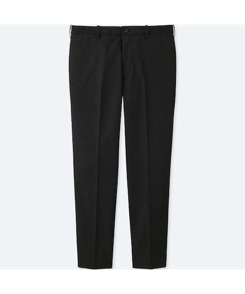 UNIQLO（ユニクロ）の「イージーアンクルパンツ（ウールライク・丈標準65～71cm）（その他パンツ・メンズ・NAVY 69/DARK GRAY 08/BLACK 09/GRAY 03・S/XL/3XL/XXL/M/4XL/L/XS）」の2枚目の写真