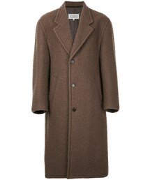 Maison Margiela | Maison Margiela - クラシック シングルコート - men - コットン/ポリエステル/ビスコース/ウール - 46(チェスターコート)