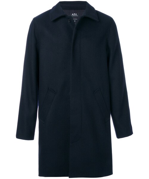 A.P.C.（アーペーセー）の「A.P.C. - コンシールボタン シングルコート 