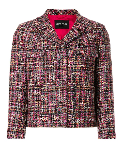 【美品】ETRO ジャケット ツイード ETRO エトロ ツイード?ジャケット