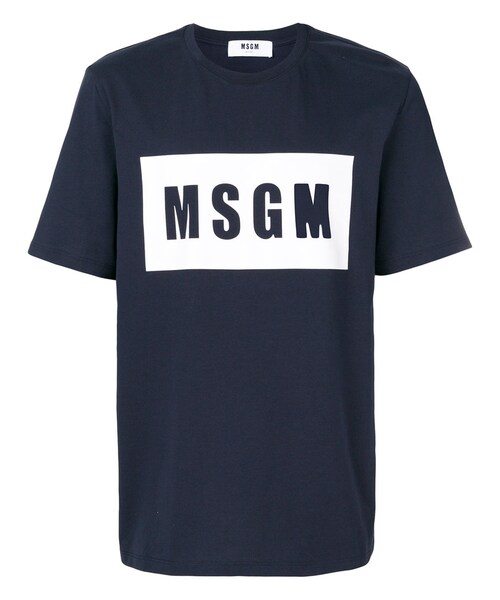 MSGM（エムエスジーエム）の「MSGM - ロゴtシャツ - men - コットン - S（Tシャツ/カットソー）」 - WEAR