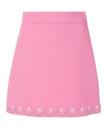 miu miu | Miu Miu - バージンウール スカート - women - バージンウール/ビスコース - 42(スカート)