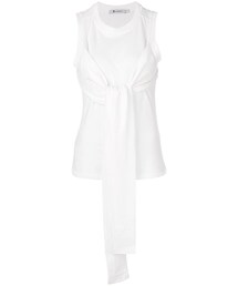 T BY ALEXANDER WANG | T By Alexander Wang - タイディテール タンクトップ - women - コットン - M(タンクトップ)