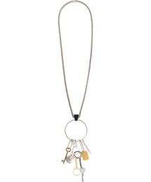 Maison Margiela リバーシブル キーリング ネックレス Maison Margiela リバーシブル キーリング ネックレス Maison